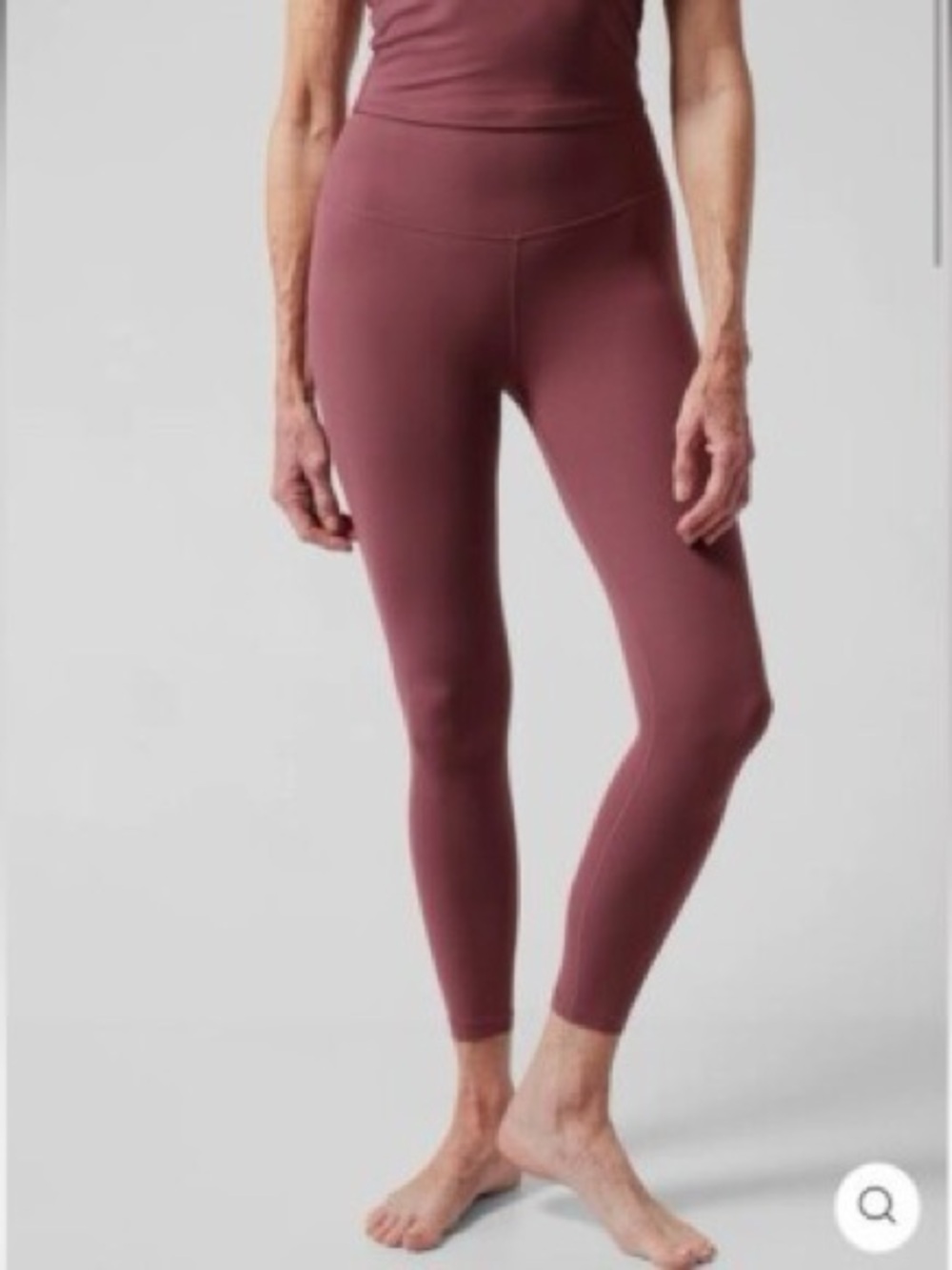 Athleta Dusty Rose High-Rise Performance Leggings